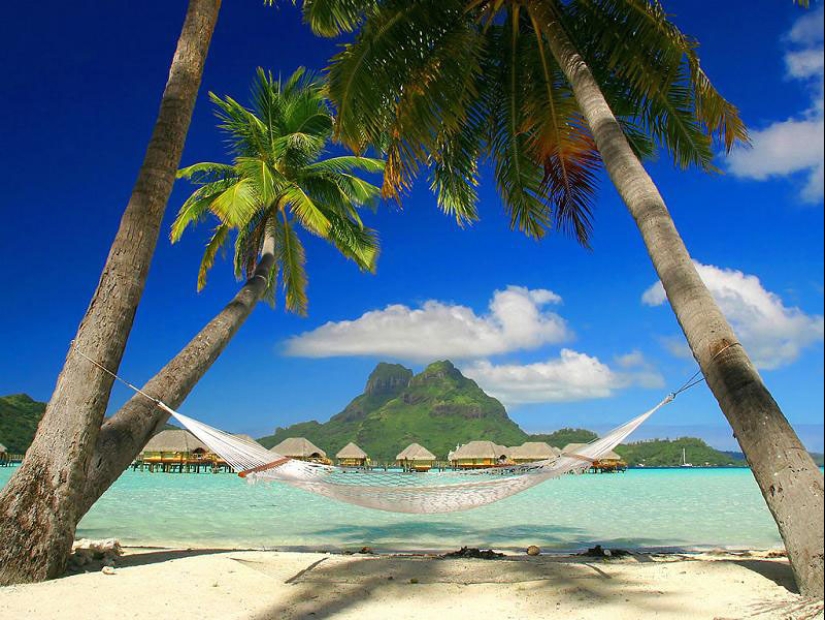 25 places ideal for lying in a hammock