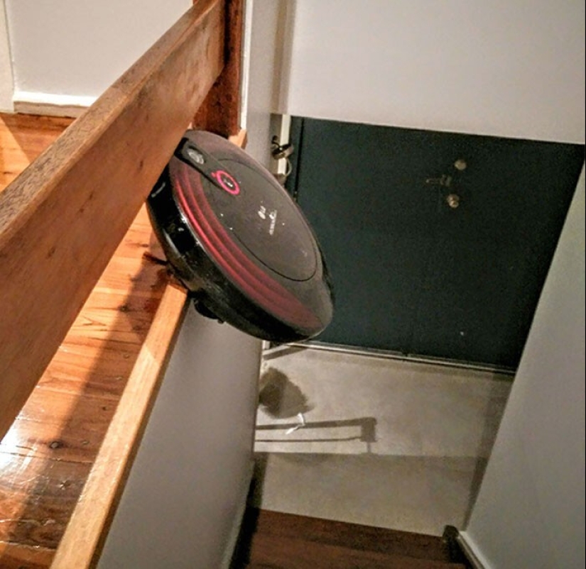 25 proofs that robot vacuum cleaners are still pranksters