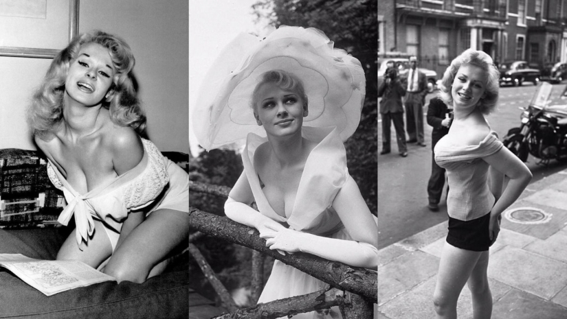 25 seductive photos of the heartbreaker Sabrina, the British Marilyn Monroe