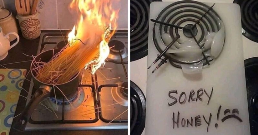 25 would-be cooks who have nothing to do in the kitchen