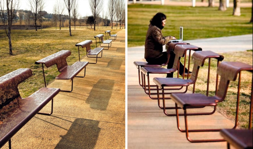 26 most creative benches from around the world