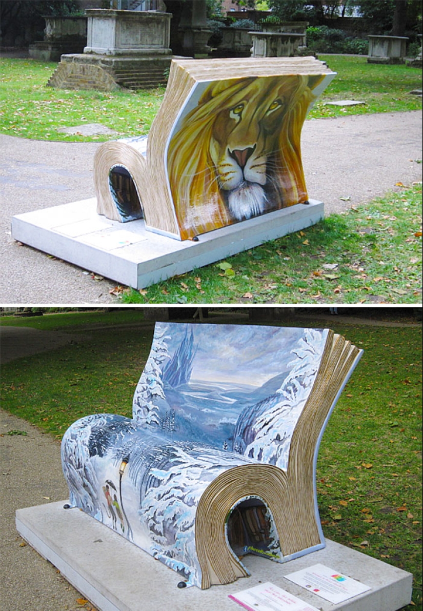 26 most creative benches from around the world