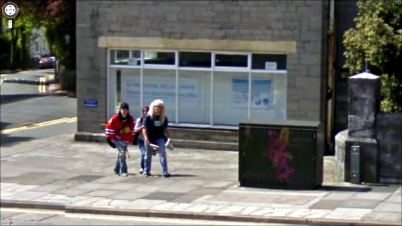 27 fotos inusuales de Google Street View