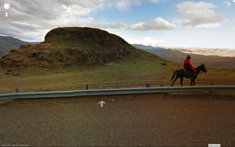 27 fotos inusuales de Google Street View