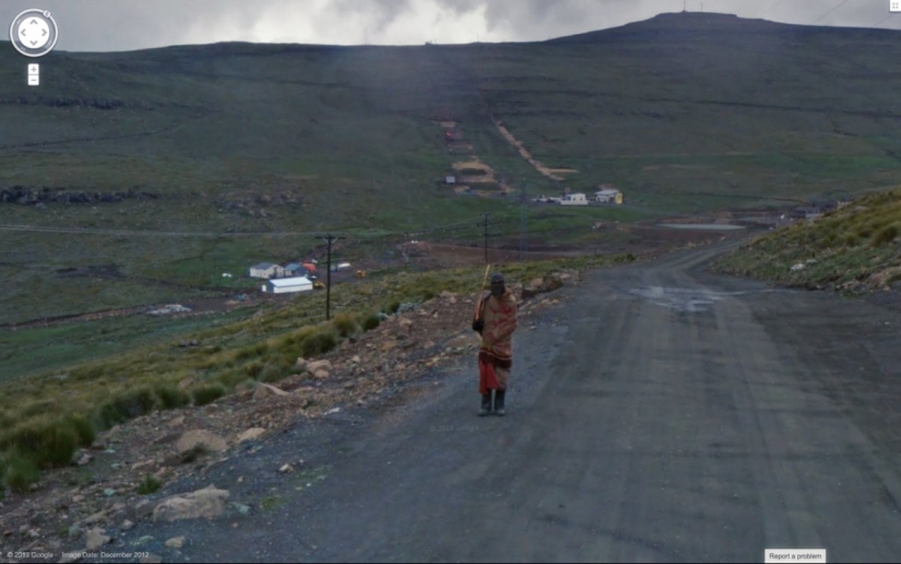 27 fotos inusuales de Google Street View