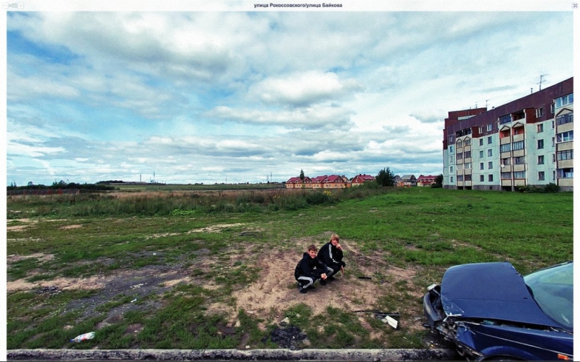 27 fotos inusuales de Google Street View