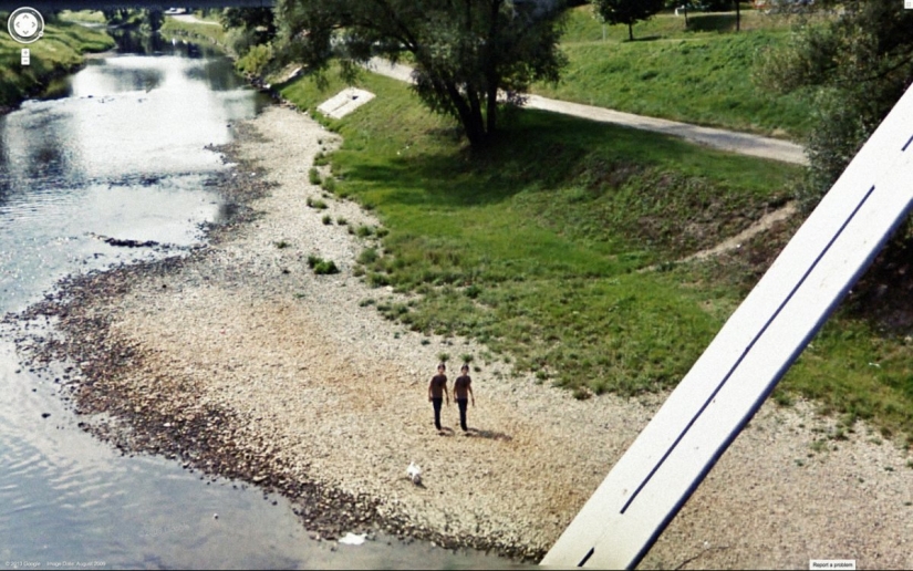 27 fotos inusuales de Google Street View