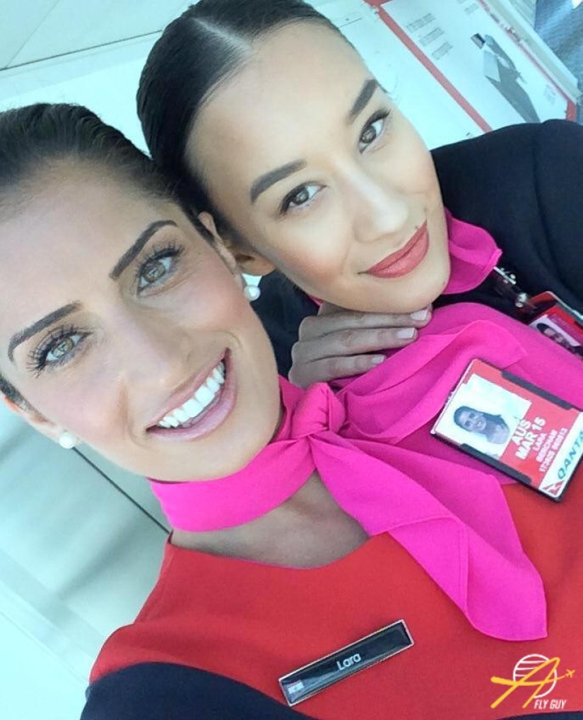 27 sexiest selfies of flight attendants from around the world