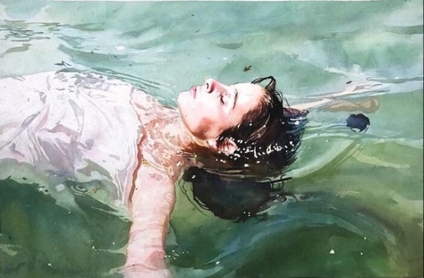 27 stunningly realistic watercolor paintings by artist Marcos Beccari