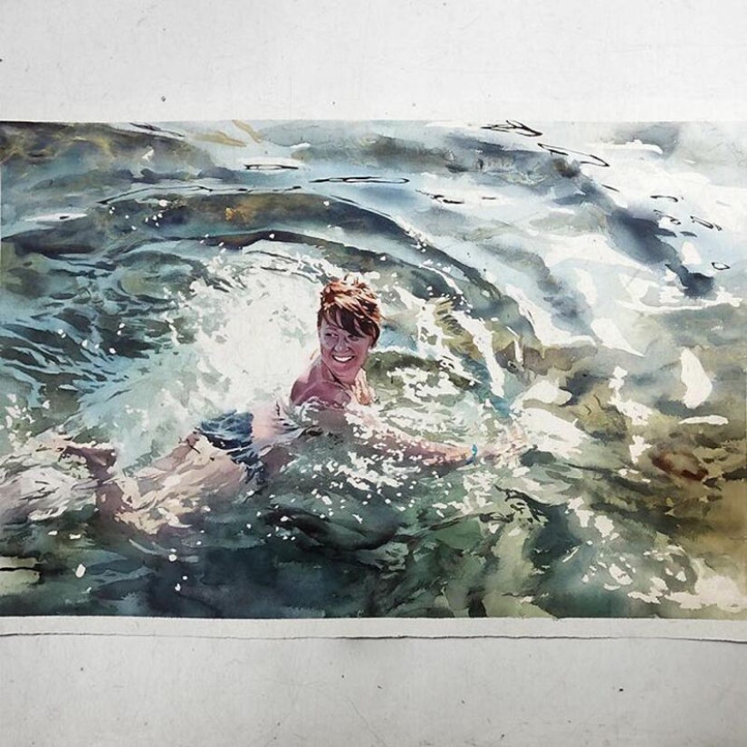 27 stunningly realistic watercolor paintings by artist Marcos Beccari