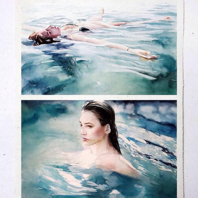 27 stunningly realistic watercolor paintings by artist Marcos Beccari