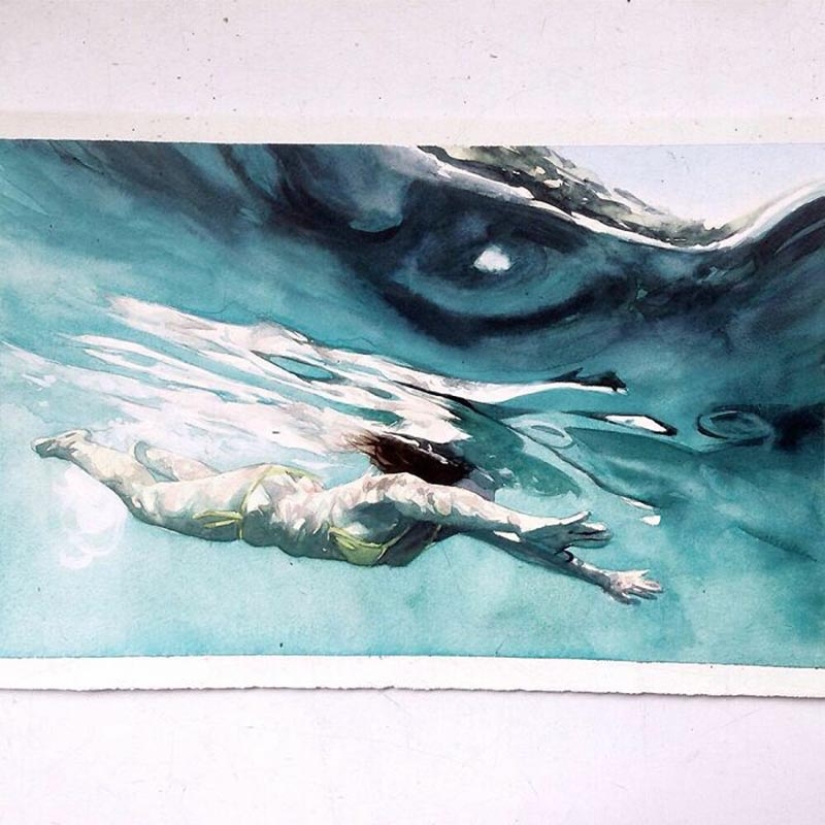 27 stunningly realistic watercolor paintings by artist Marcos Beccari