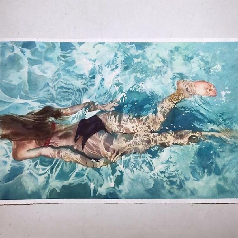 27 stunningly realistic watercolor paintings by artist Marcos Beccari