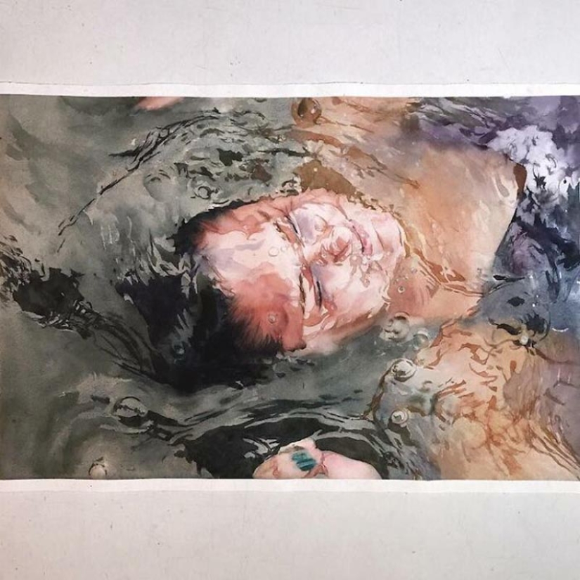 27 stunningly realistic watercolor paintings by artist Marcos Beccari