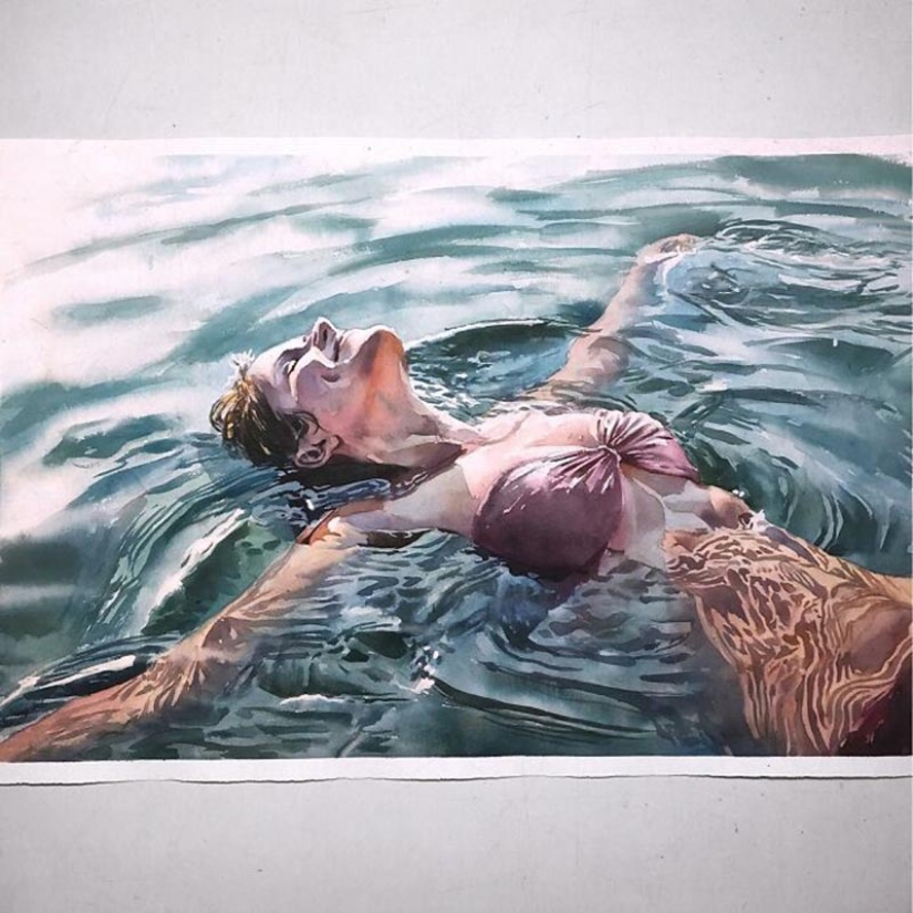 27 stunningly realistic watercolor paintings by artist Marcos Beccari