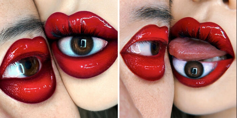 29 increíbles ilusiones de maquillaje de este artista que podrían hacerte cuestionar la realidad