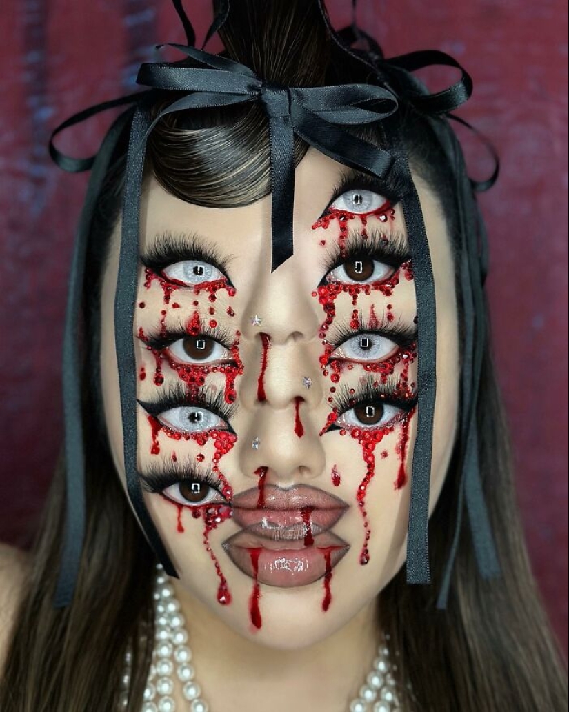 29 Incredible Makeup Illusions By This Artist That Might Make You Question Reality