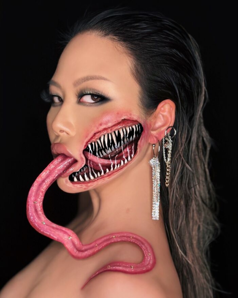 29 Incredible Makeup Illusions By This Artist That Might Make You Question Reality