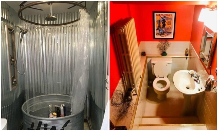 30 bathrooms with a strange and creative design