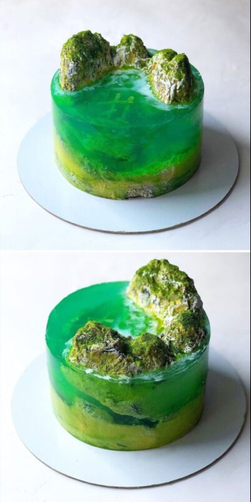 30 cakes that look like paradise islands lost in the ocean