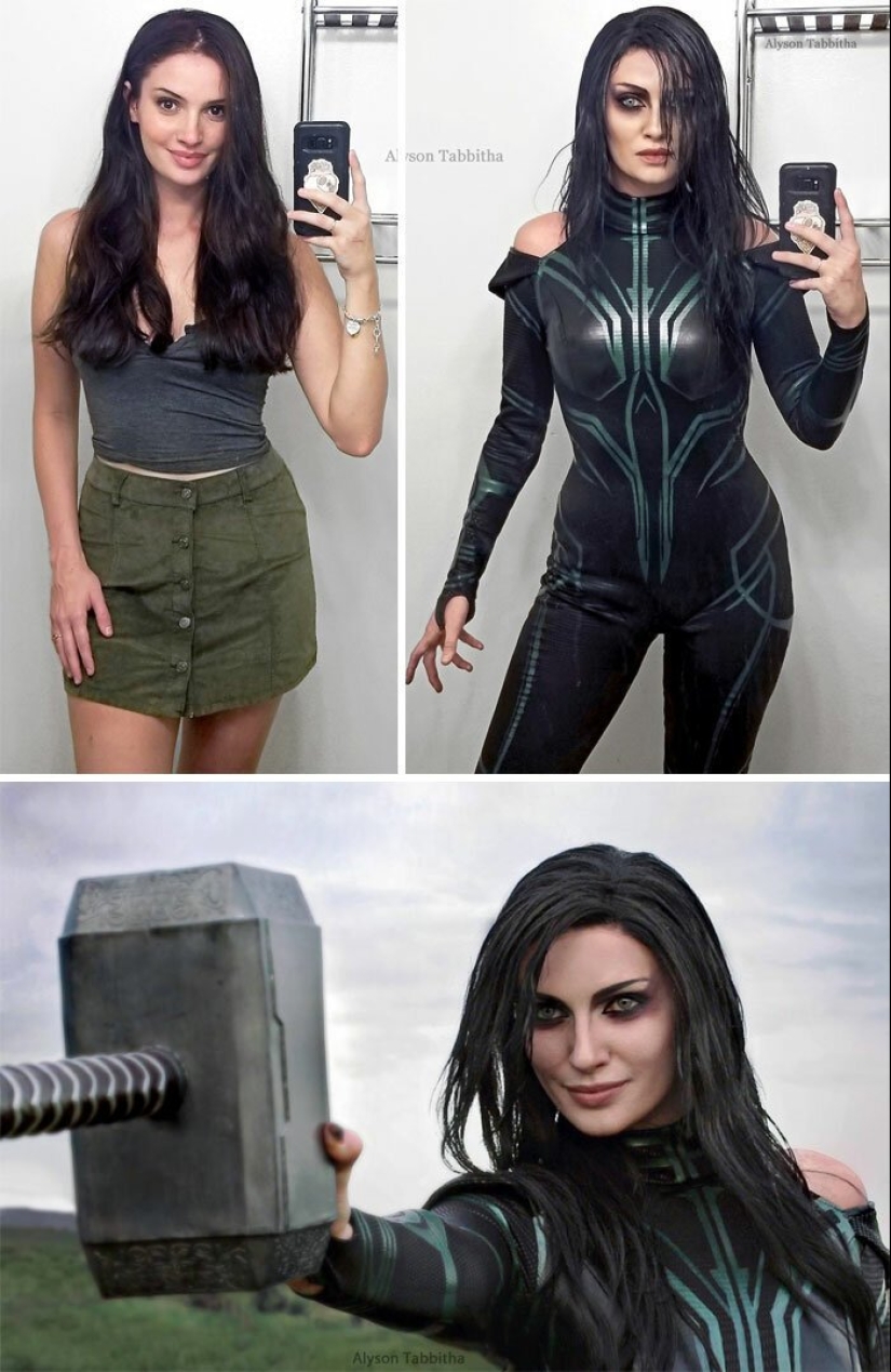 30 de la increíble transformación de los maestros de cosplay Alison Tabitha