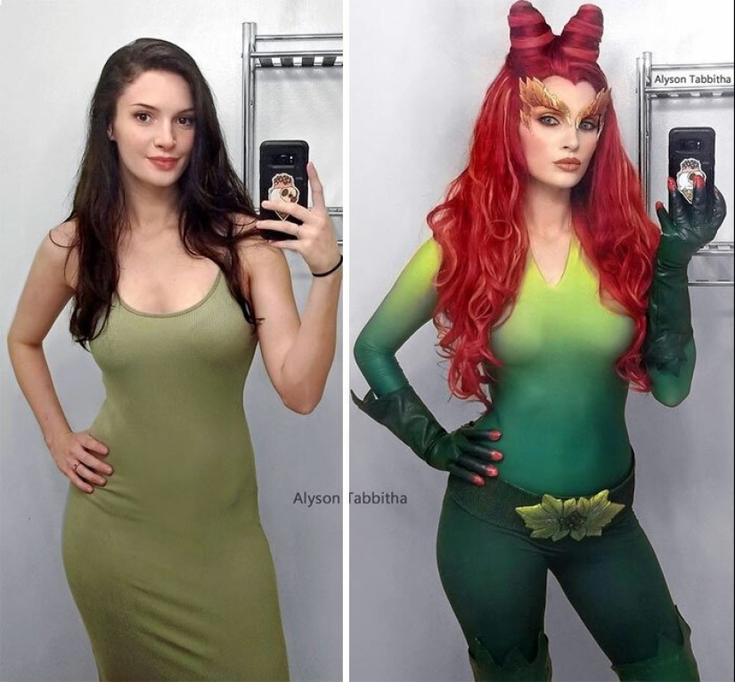 30 de la increíble transformación de los maestros de cosplay Alison Tabitha