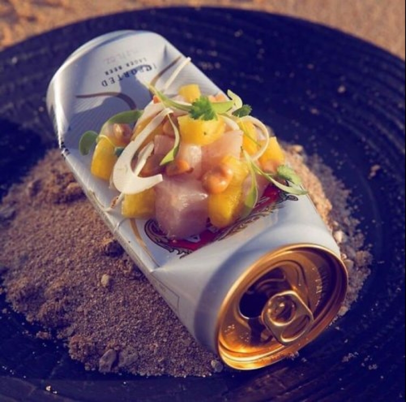 30 examples weird, but creative serving of dishes in restaurants