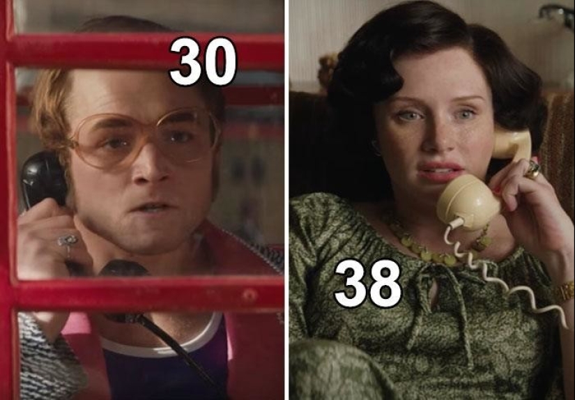 30+ films in which screen parents were younger than their children