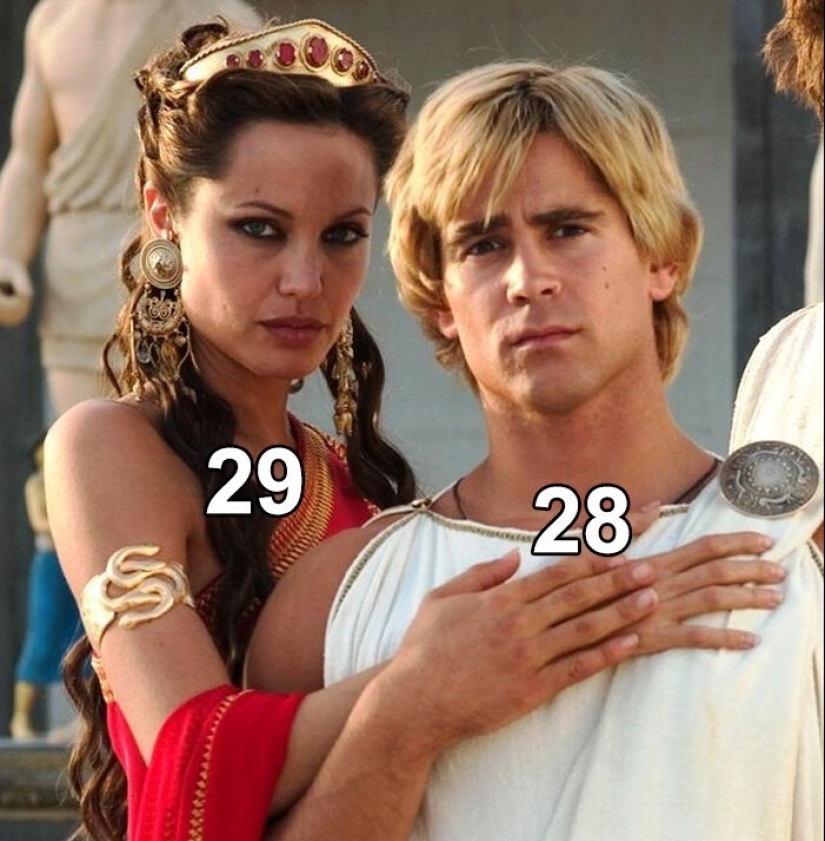 30+ films in which screen parents were younger than their children