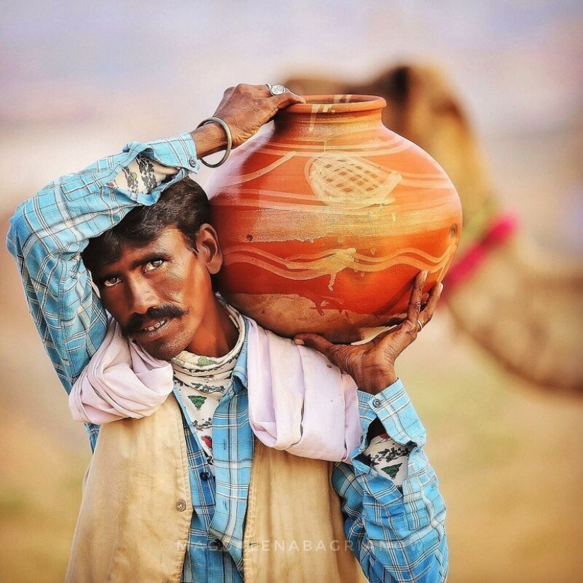 30 hypnotic portraits from India, from which it is impossible to look away