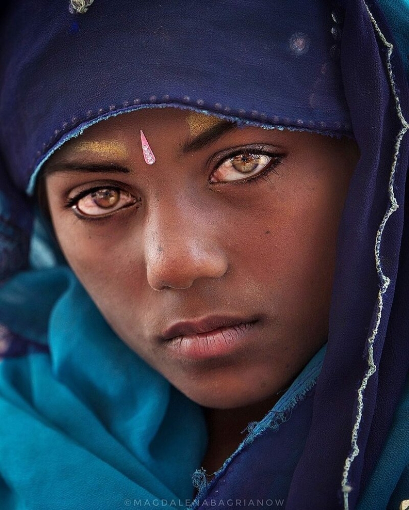 30 hypnotic portraits from India, from which it is impossible to look away