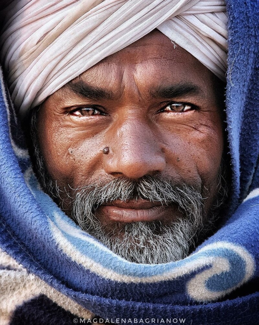 30 hypnotic portraits from India, from which it is impossible to look away