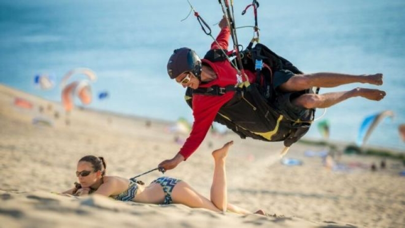 30 "killer" beach photos that will definitely make you laugh to tears