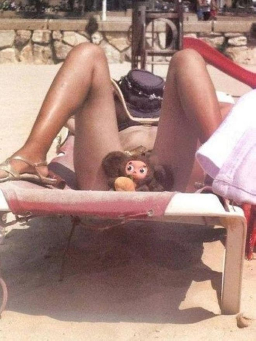 30 "killer" beach photos that will definitely make you laugh to tears