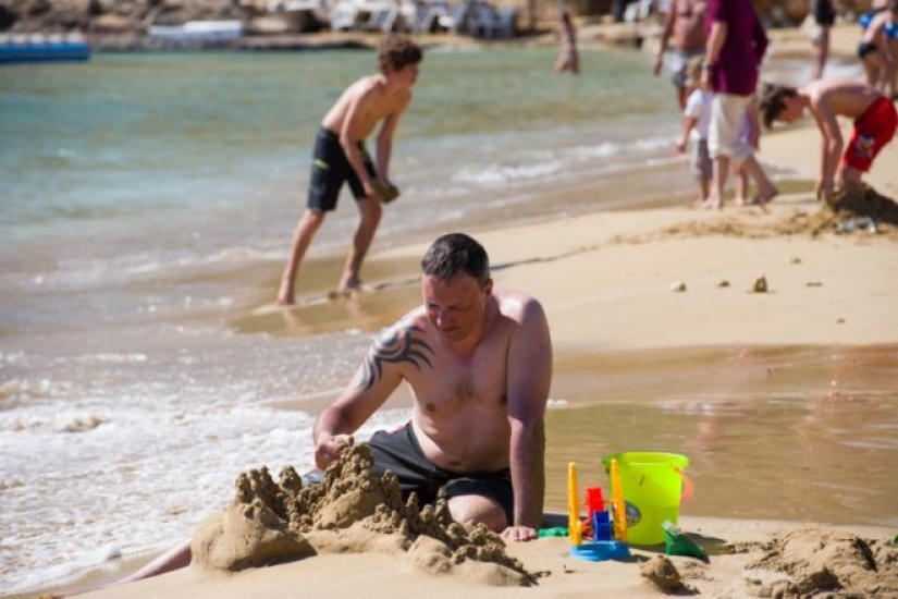 30 "killer" beach photos that will definitely make you laugh to tears