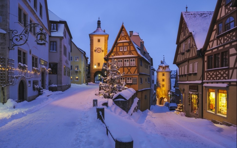 30 most picturesque winter cities