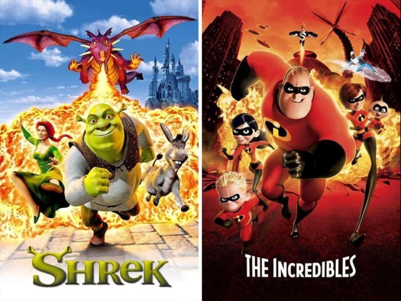 30 movie posters that are too similar to each other. Who has splagiated from whom?