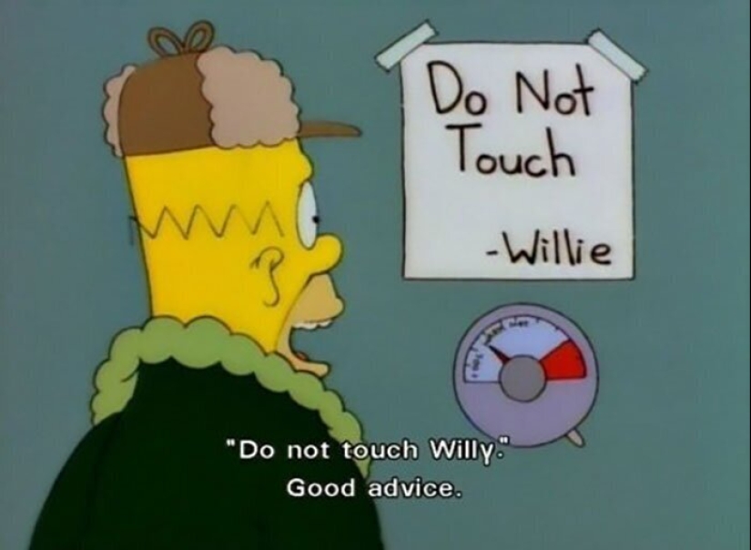 30 of the most witty signs and inscriptions from the Simpsons»