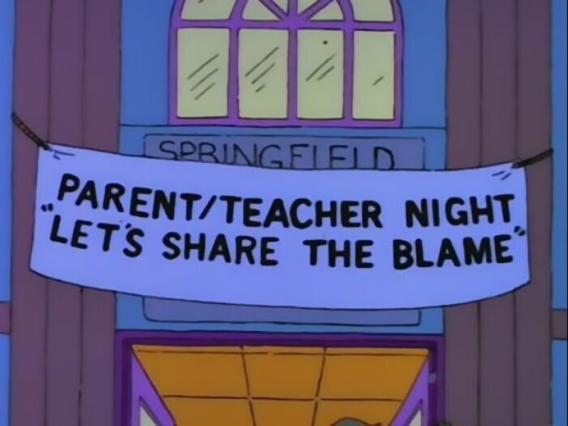 30 of the most witty signs and inscriptions from the Simpsons»