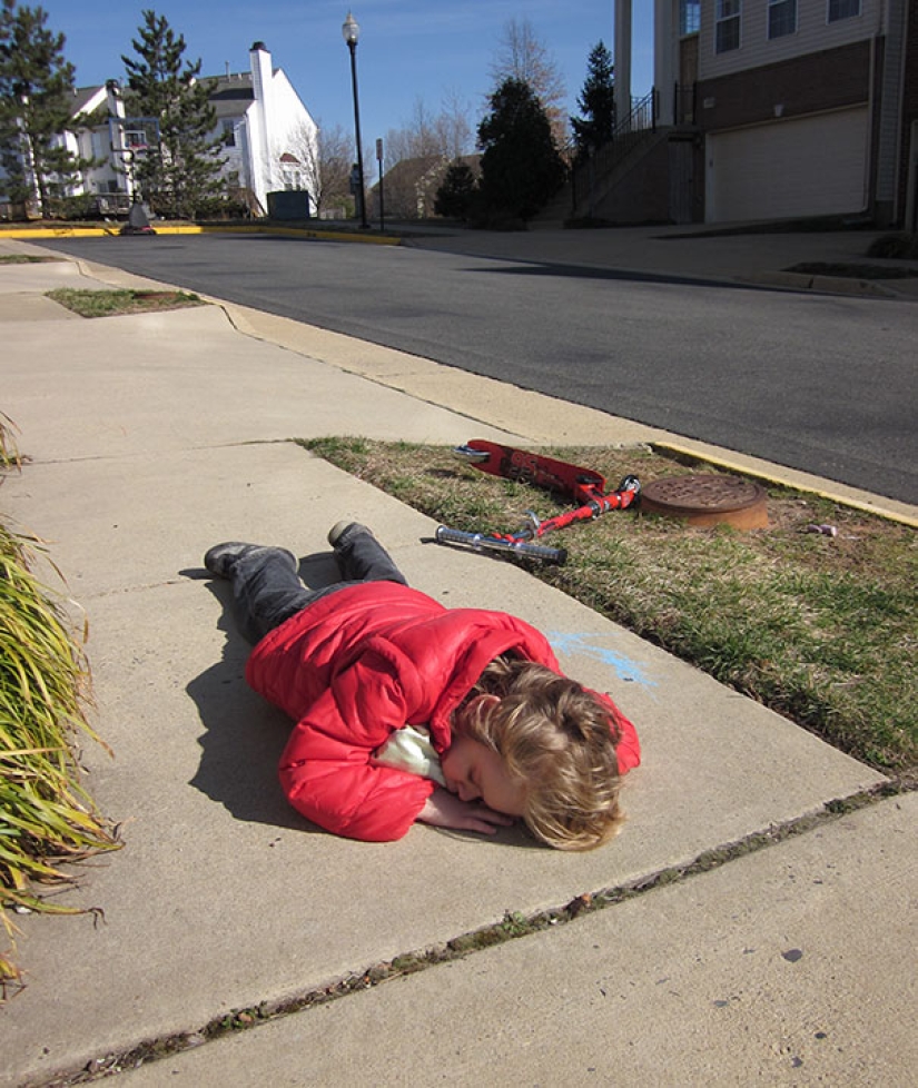 30 proofs that children can sleep anywhere, anytime, anytime