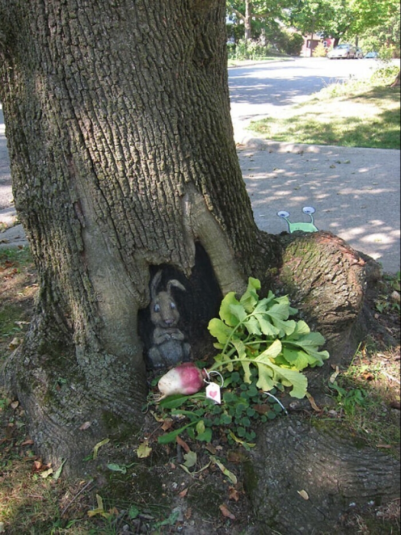 30 unknown animals in the city streets from the artist David Sinn