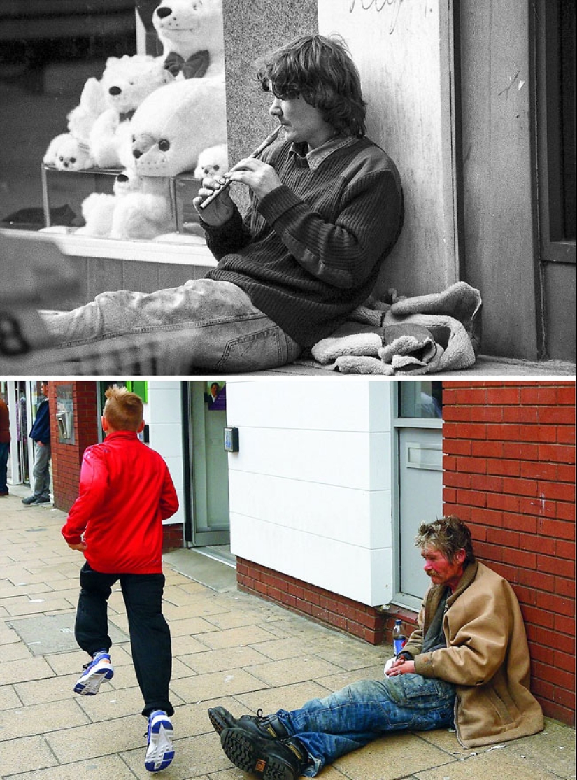 30 years later: photographer recreated old portraits taken in his hometown