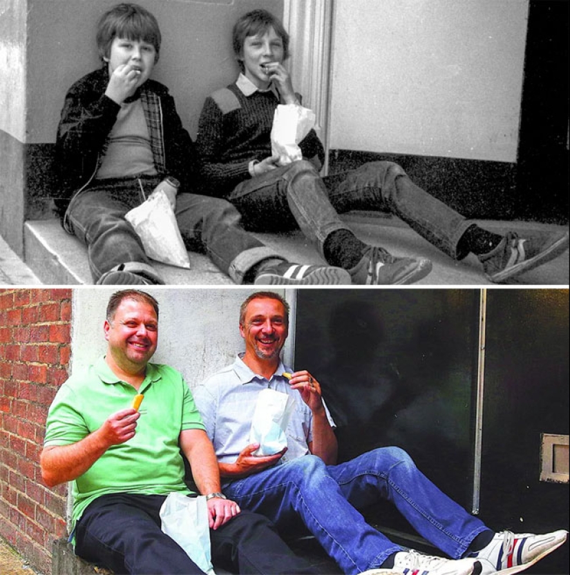 30 years later: photographer recreated old portraits taken in his hometown