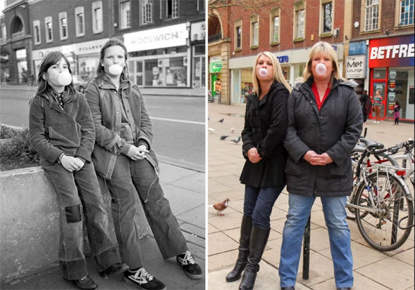 30 years later: photographer recreated old portraits taken in his hometown