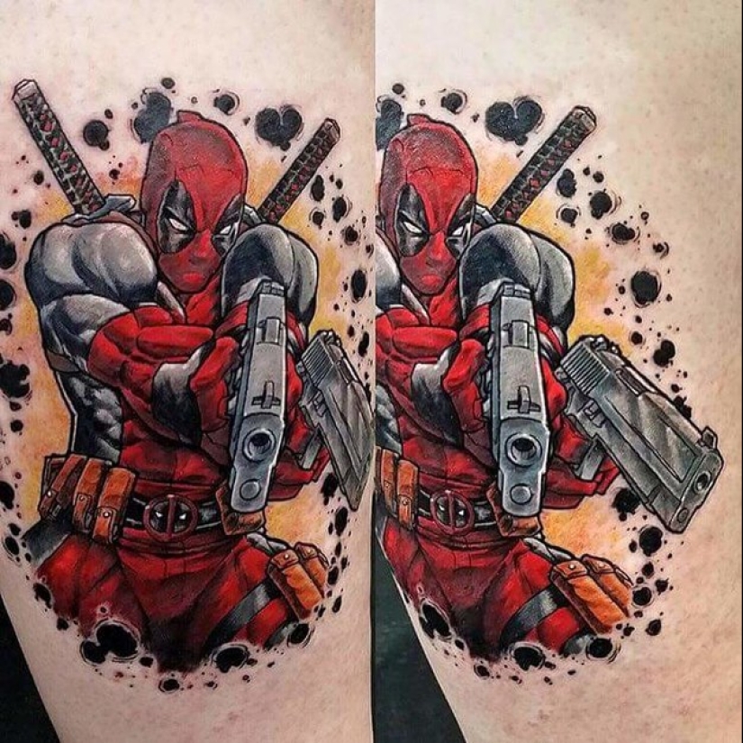 33 tattoos based on your favorite movies and cartoons