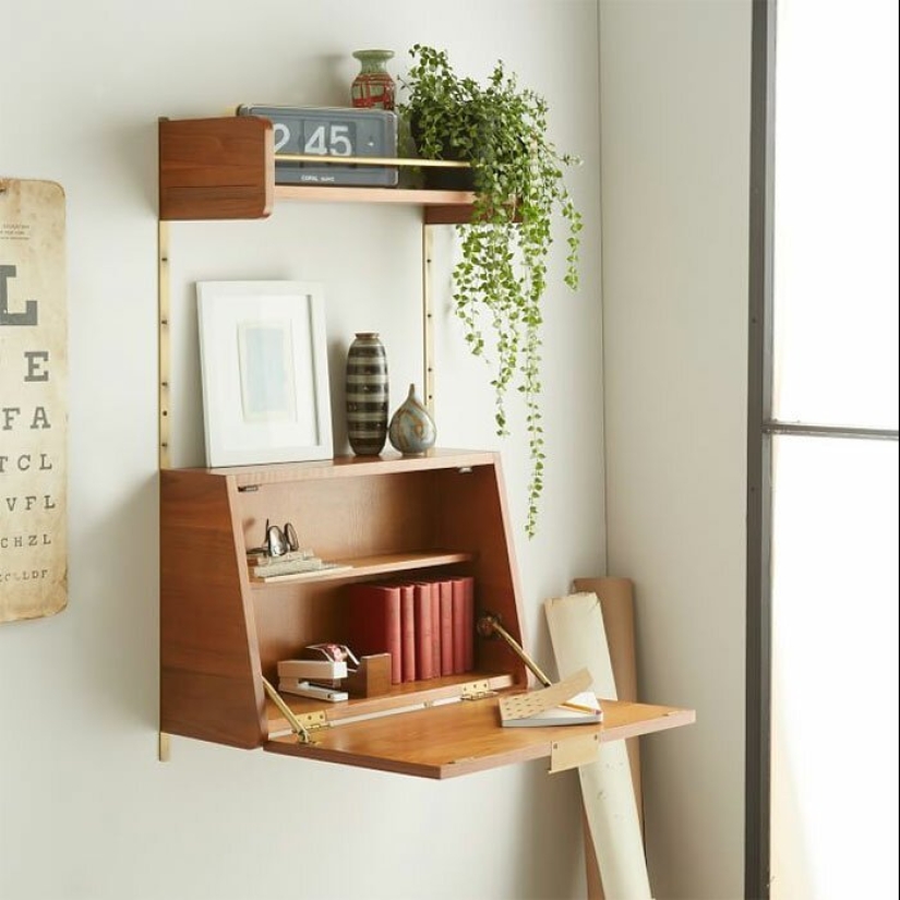 35 crafty design solutions for home that will save space