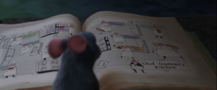 35 detalles sutiles en la caricatura "Ratatouille" que probablemente no se dio cuenta