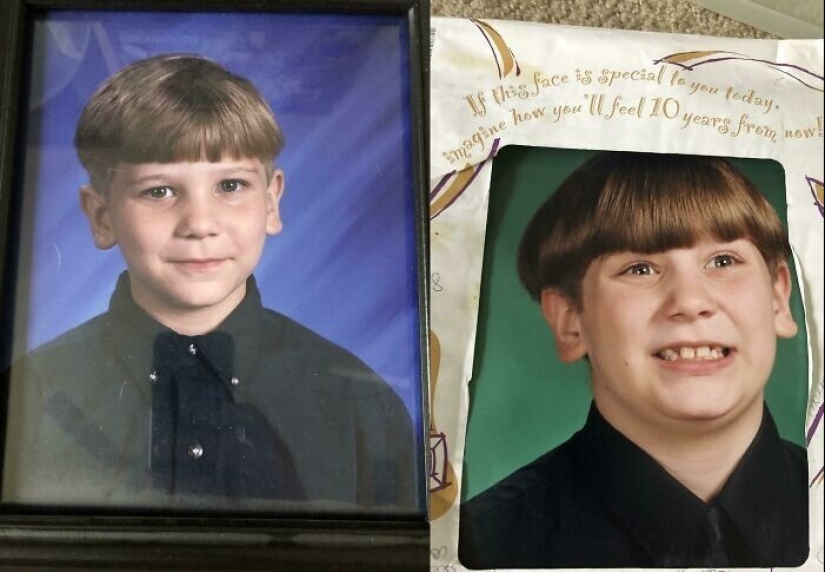 35 fotos de álbumes escolares que hicieron reír a los padres a través de las lágrimas