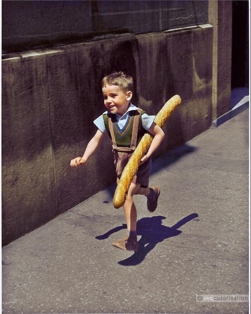 35 fotos en color del pasado y la historia detrás de ellas