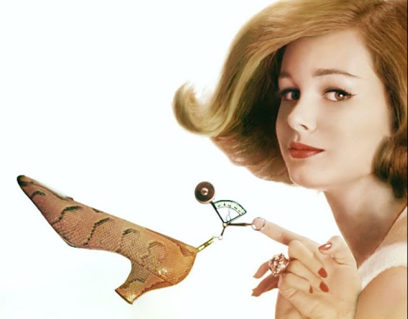 35 stunning photos of the classic model Monique Chevalier of the 1950s and 60s